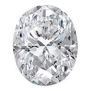 Loose 1.01ct D/SI1 Earth Mined Oval Cut Diamond