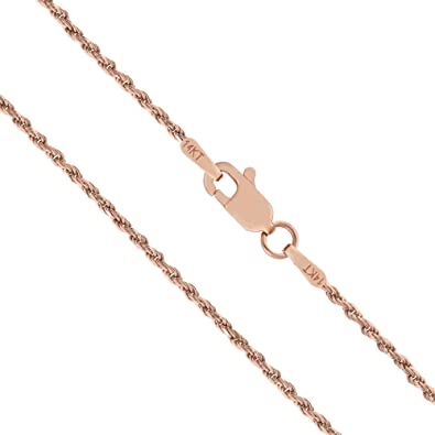 14 Karat Rosé 18" Rope Chain