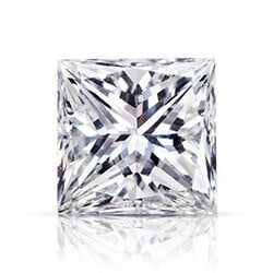 Loose 0.95ct H/VS2 Earth Mined Princess Cut Diamond