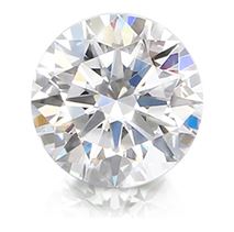 Loose 0.73ct E/VVS2 Lab Grown Round Cut Diamond