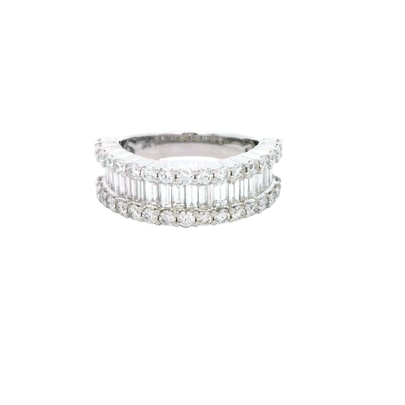 14 Karat White Women's Diamond Fashion Ring