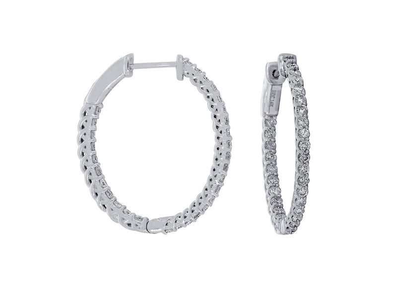 Diamond Hoop/Dangle/Drop Earring