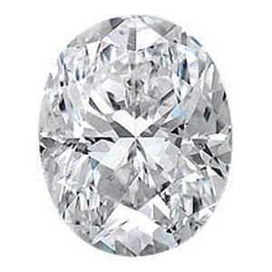 Loose 1.00ct F/SI1 Earth Mined Oval Cut Diamond