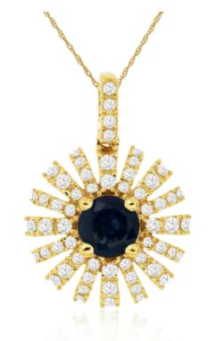 14 Karat Yellow Fashion Gemstone Pendant