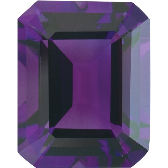 Loose 6.75ct EM Cut Amethyst