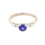 14 Karat White Lady's Gemstone Fasion Ring - TJ MANUFACTURING