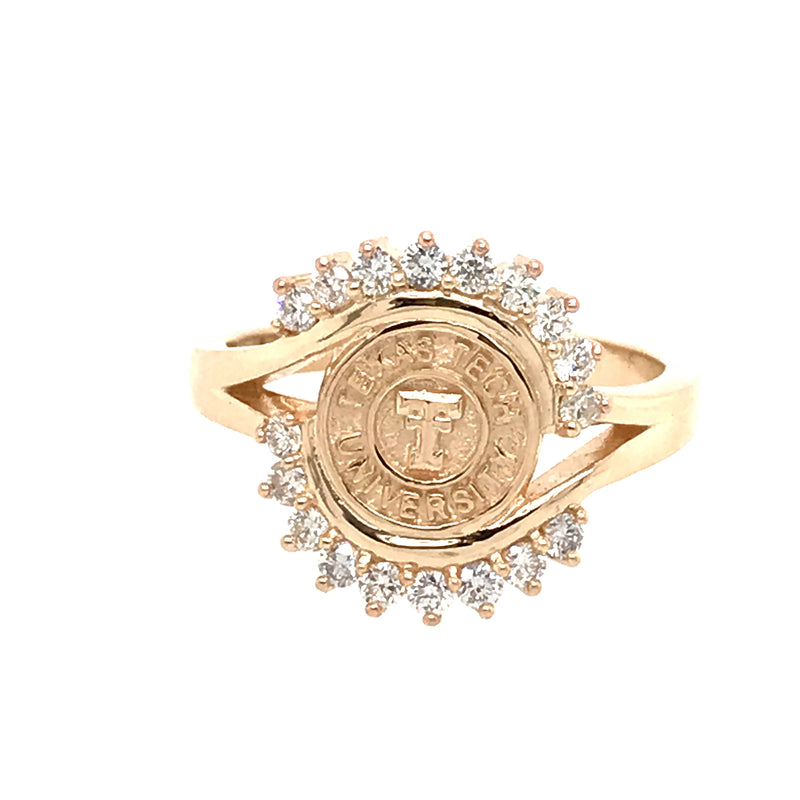 14 Karat Yellow Ring (Center Coin - Your Choice - Sold Separately)