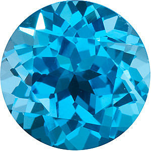 Loose 4.40ct BR Cut Blue Topaz