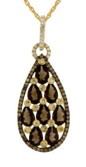 14 Karat Yellow Fashion Gemstone Pendant